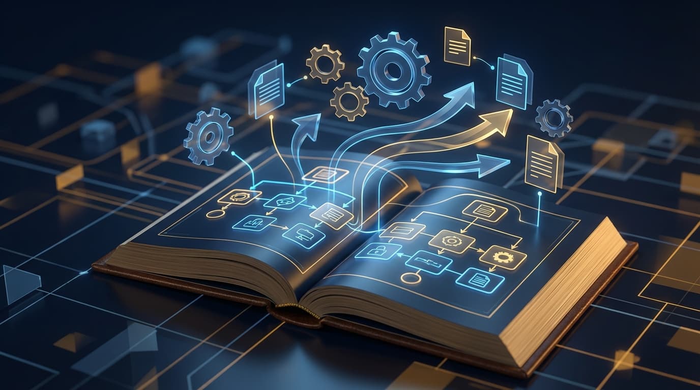 Document automation workflow diagram